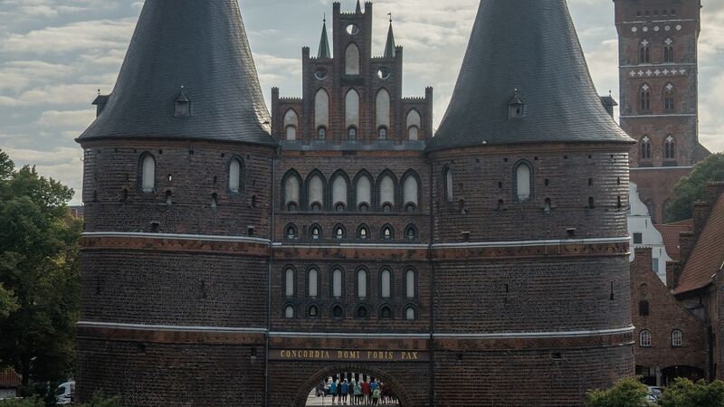Das Holstentor in Lübeck